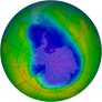Antarctic Ozone 2010-10-19